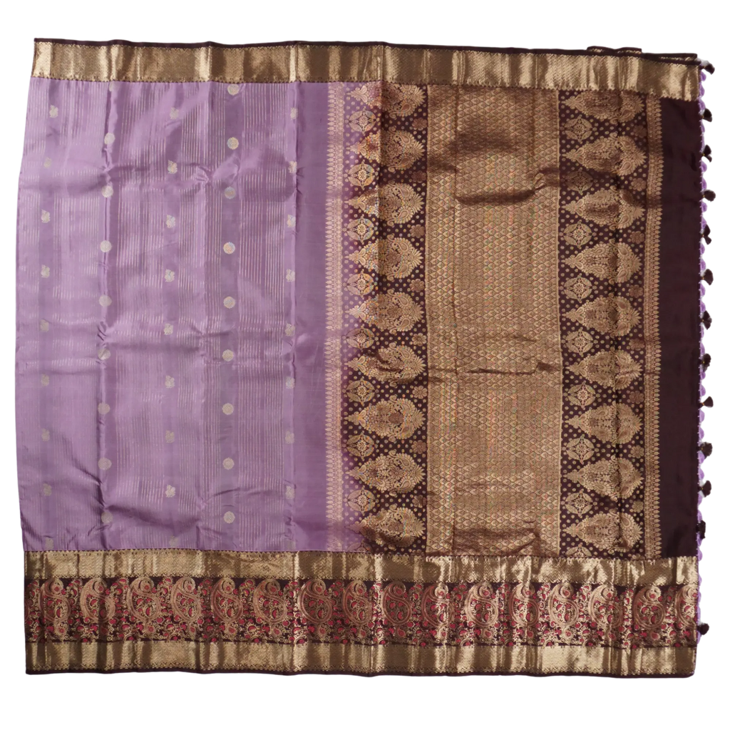 Amara - Soft Purple and Brown