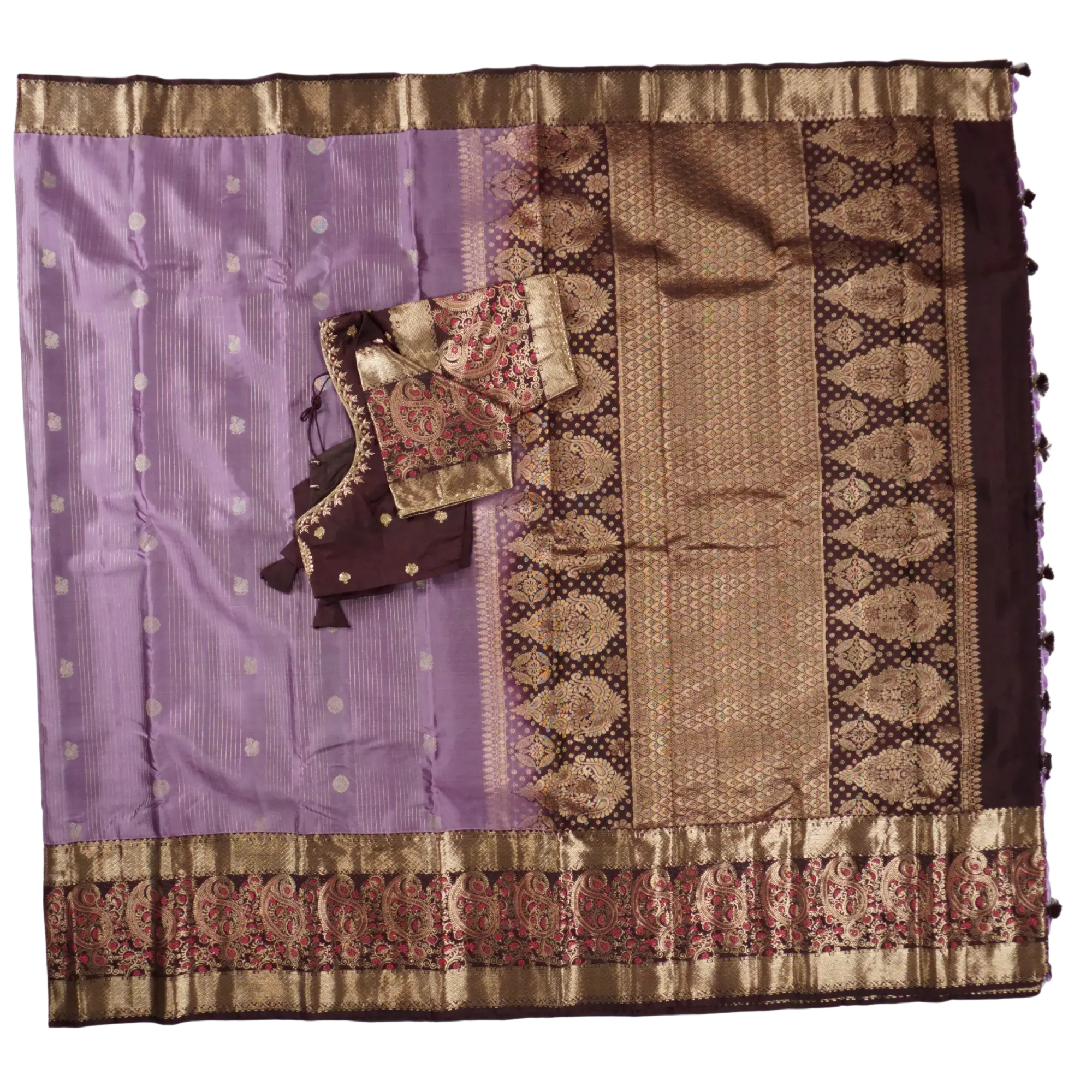 Amara - Soft Purple and Brown