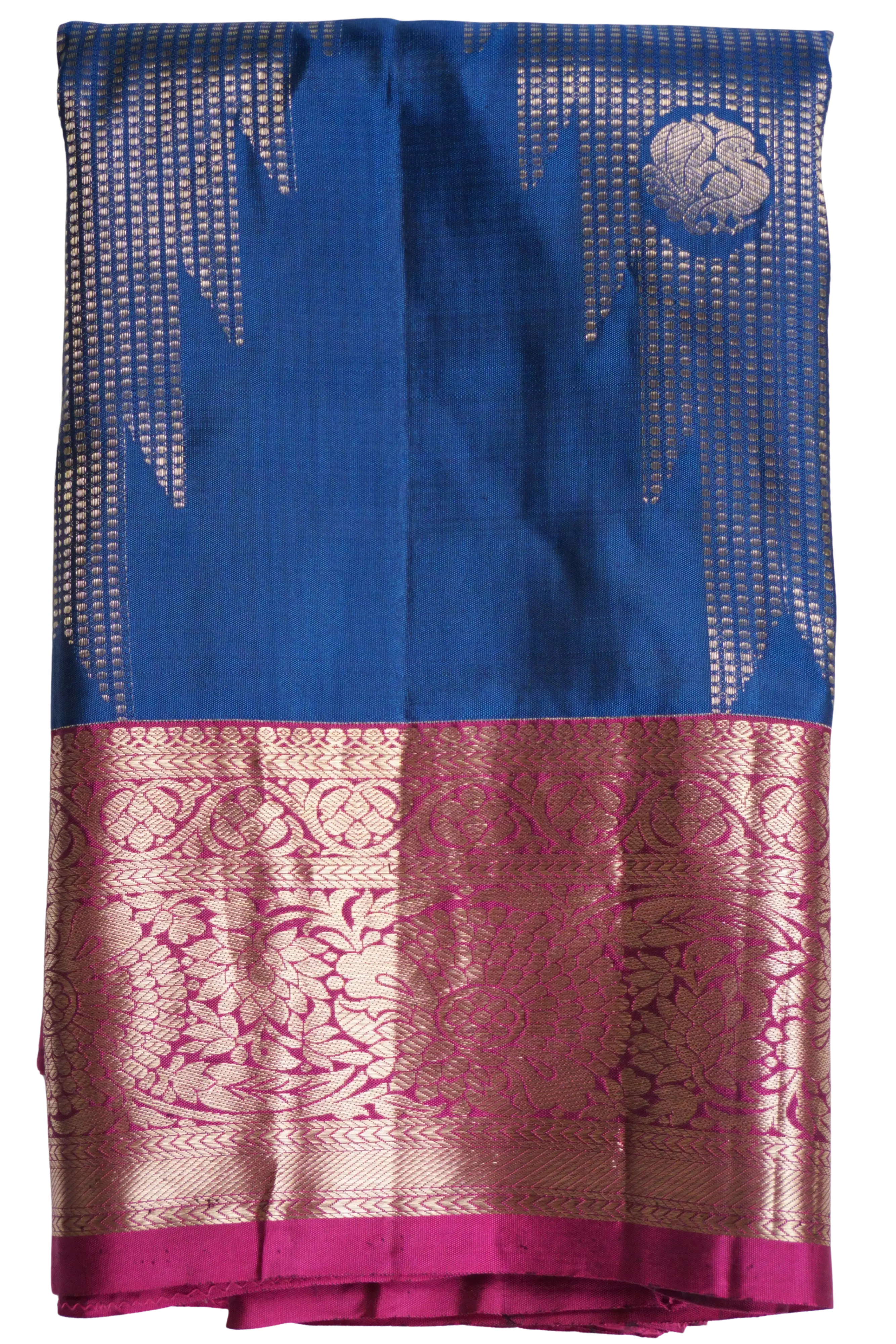 Kavitha - Navy and Magenta