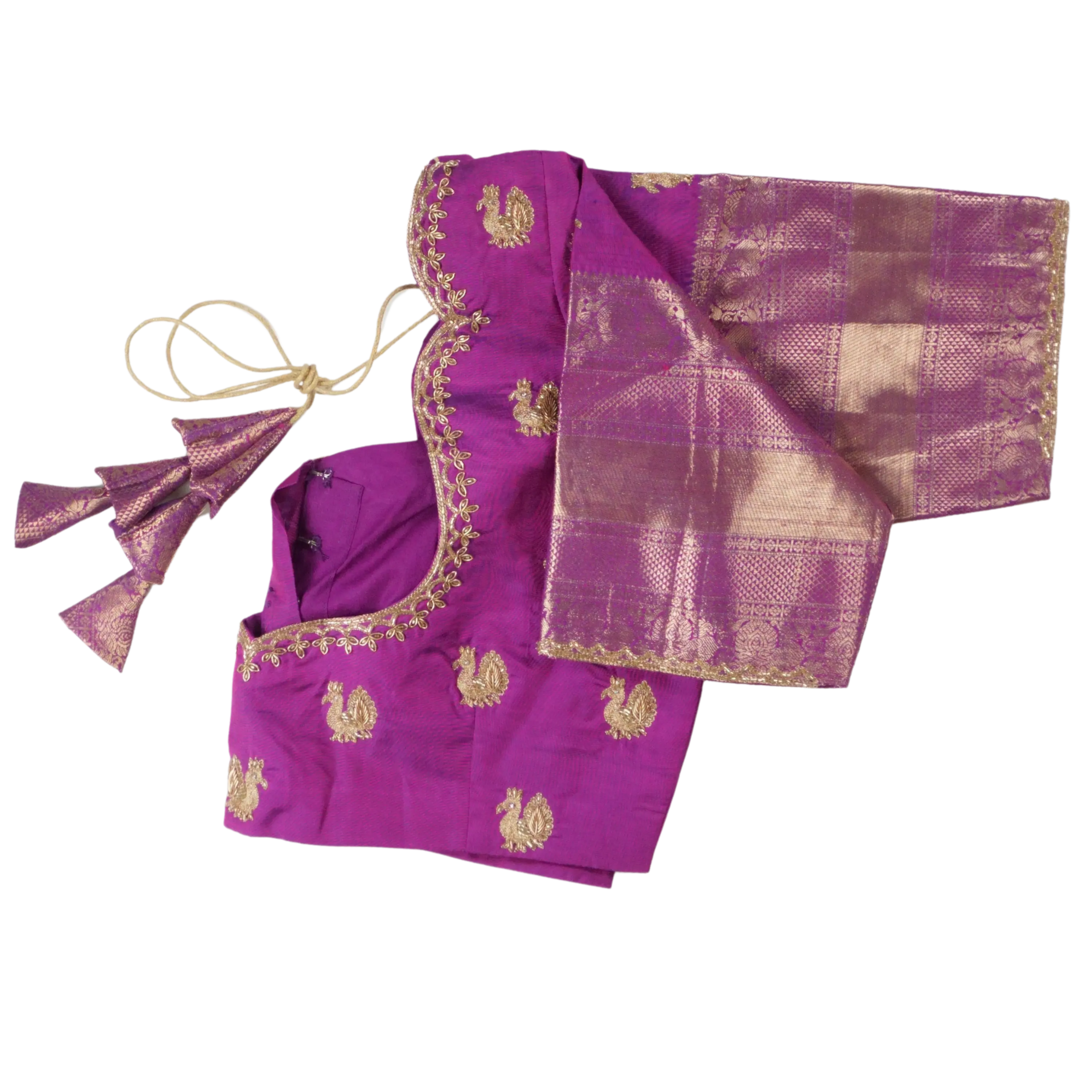 Neelam - Blue and Magenta