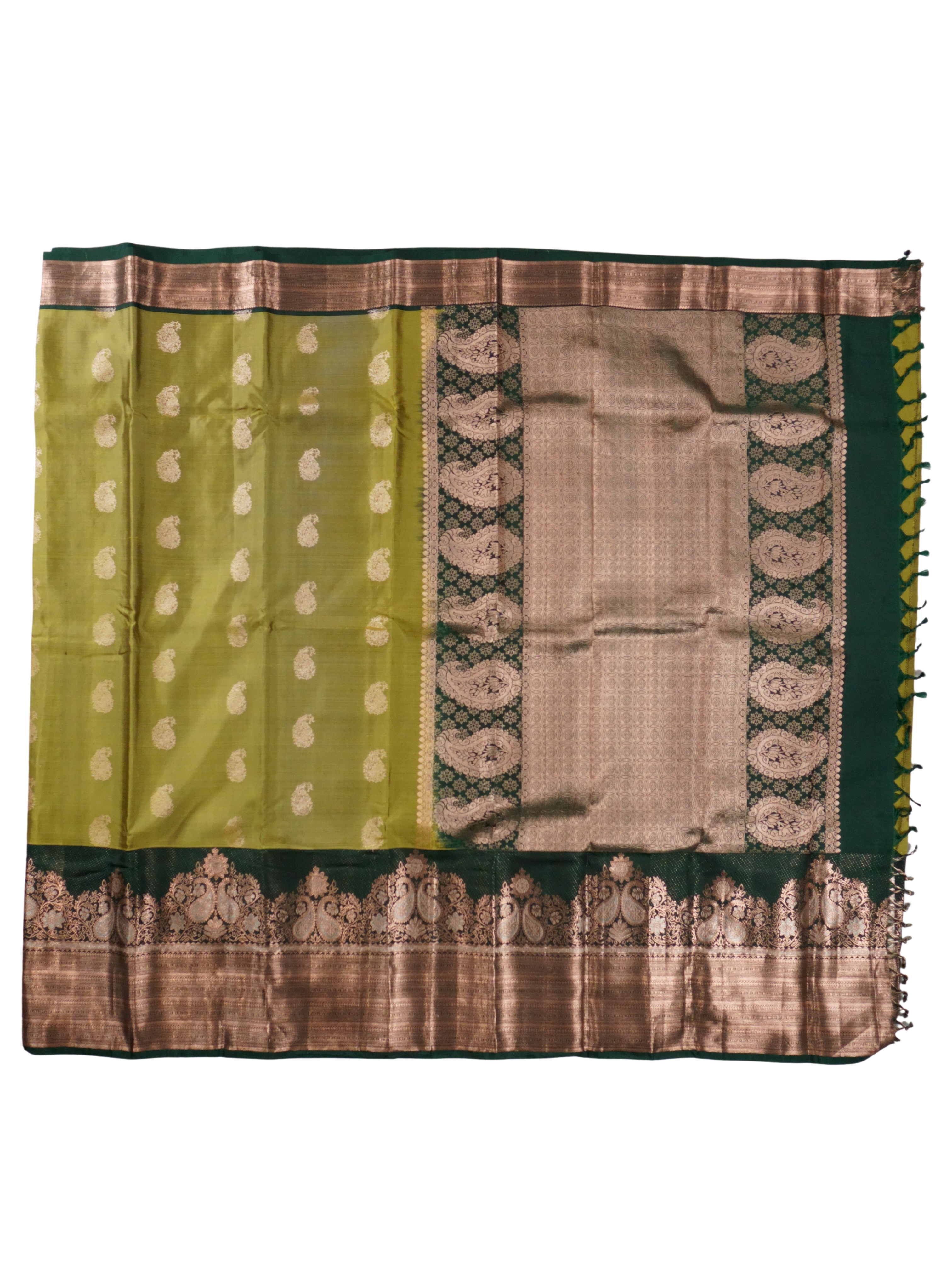 Vruksha - Deep Green and Olive