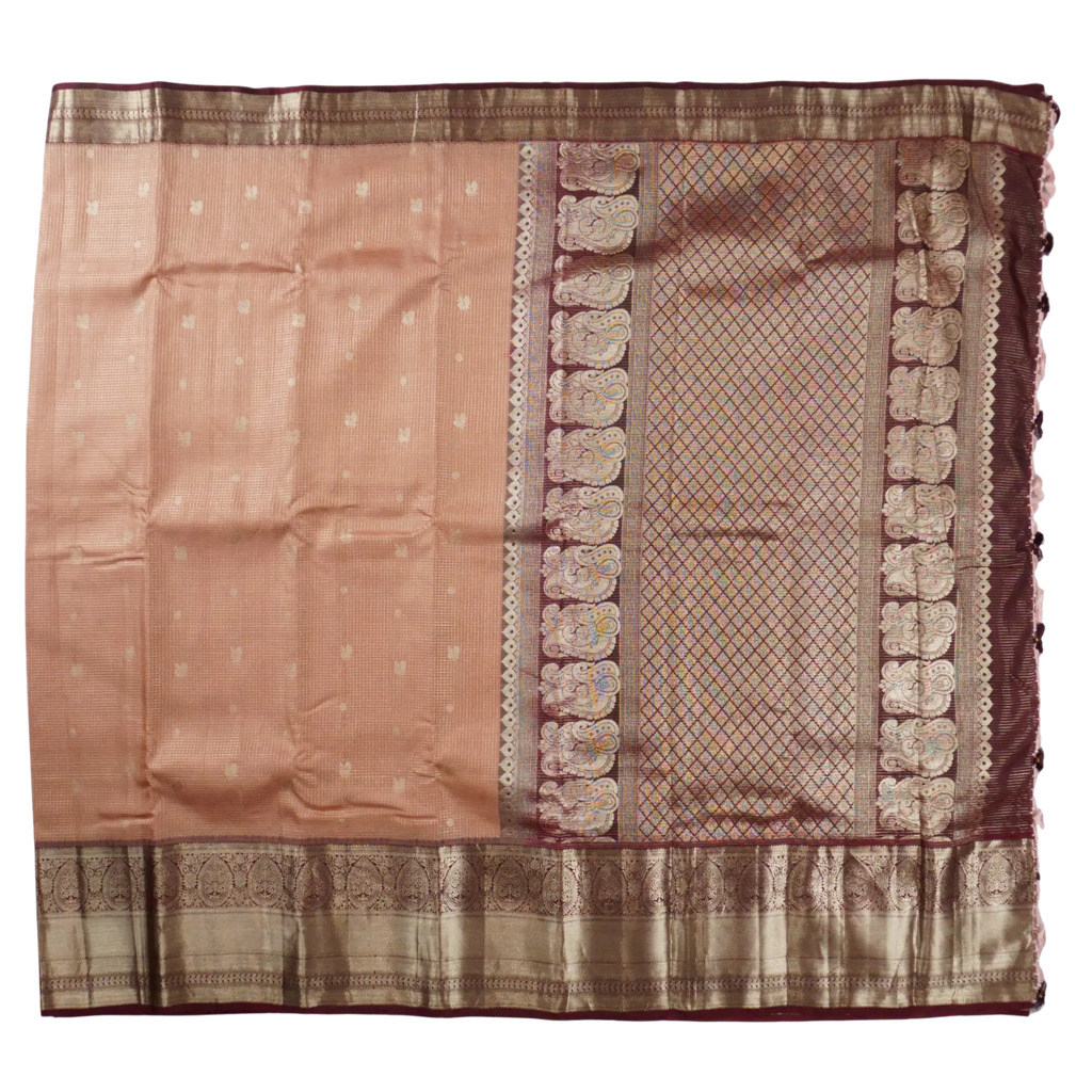 Sutra - Peach and Brown