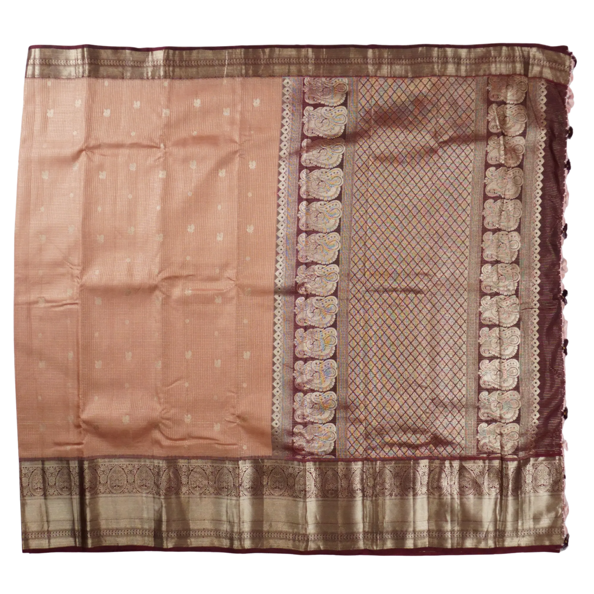 Sutra - Peach and Brown