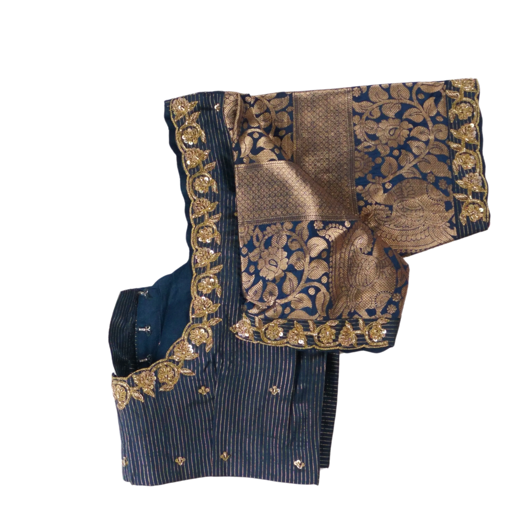 Ganga - Yellow and Navy