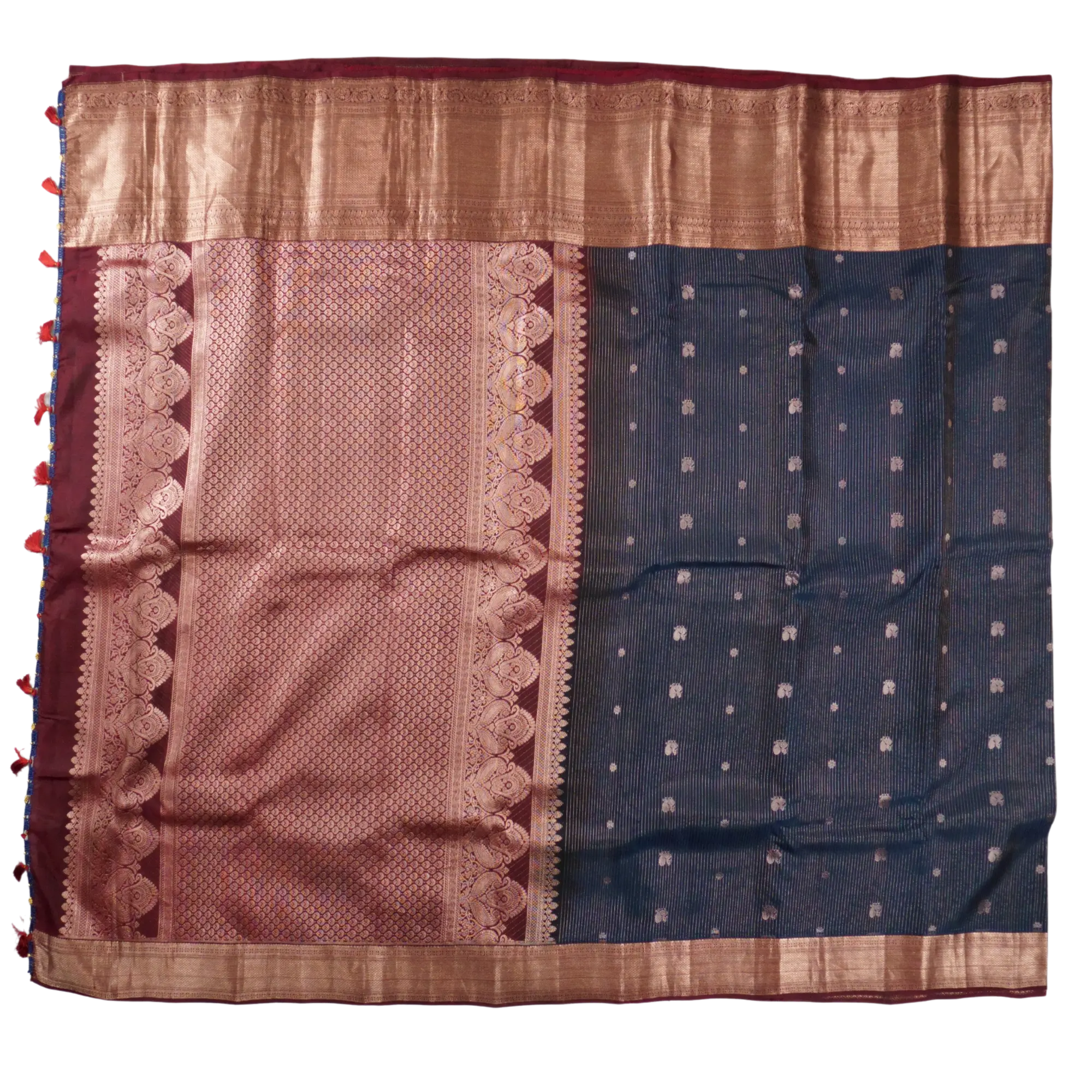 Sutra - Navy and Maroon