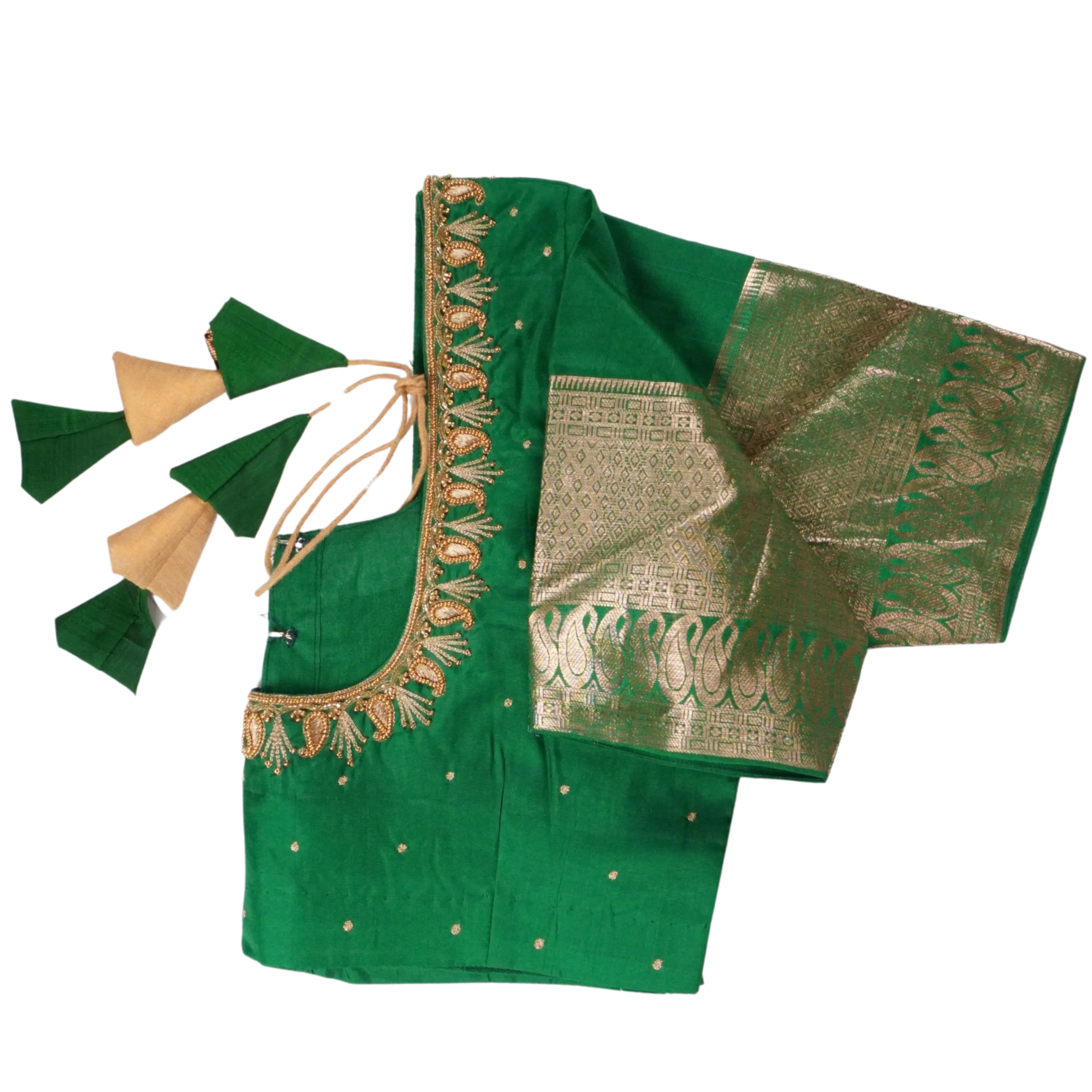 Ikkat - Pink and Green