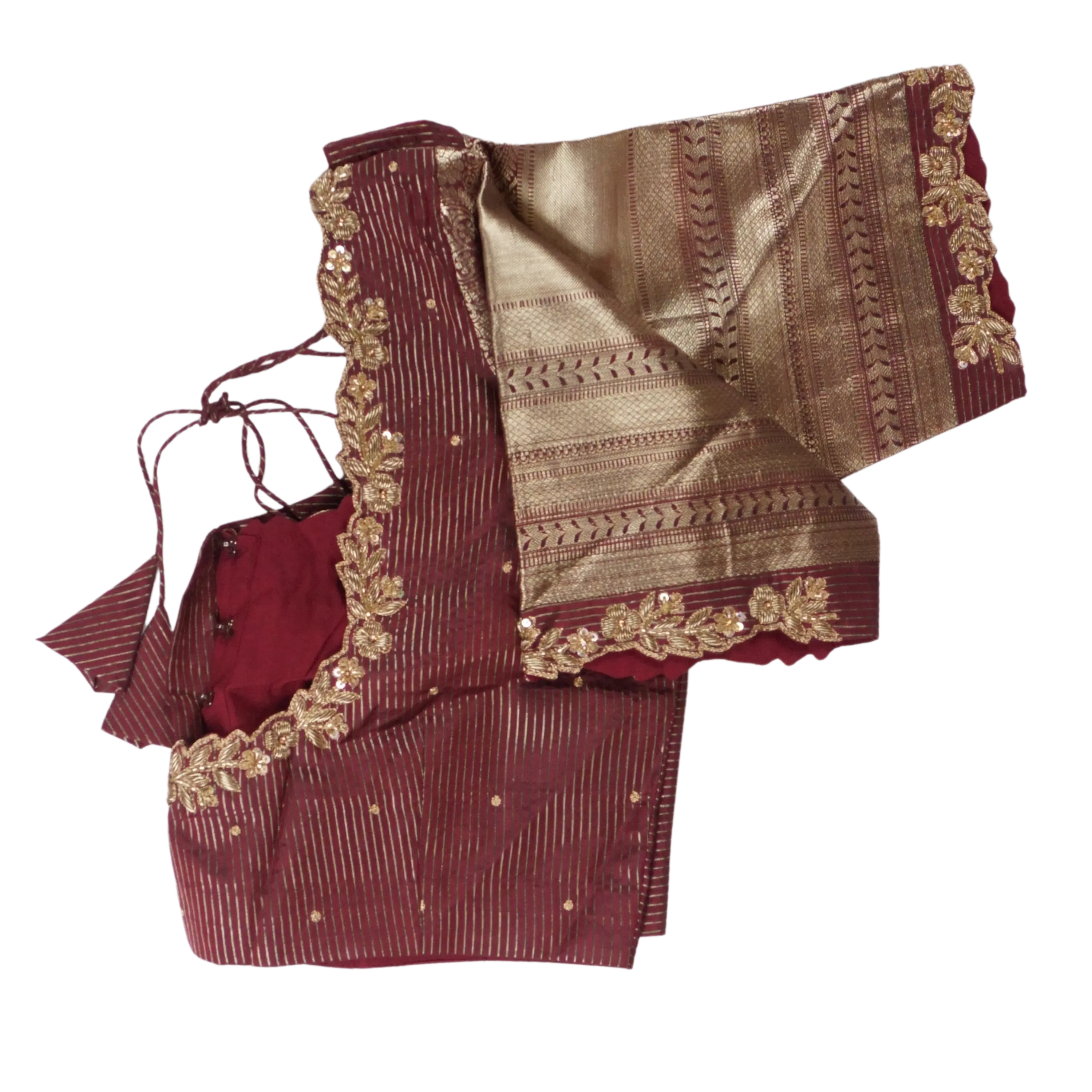 Amrapali - Purple and Maroon