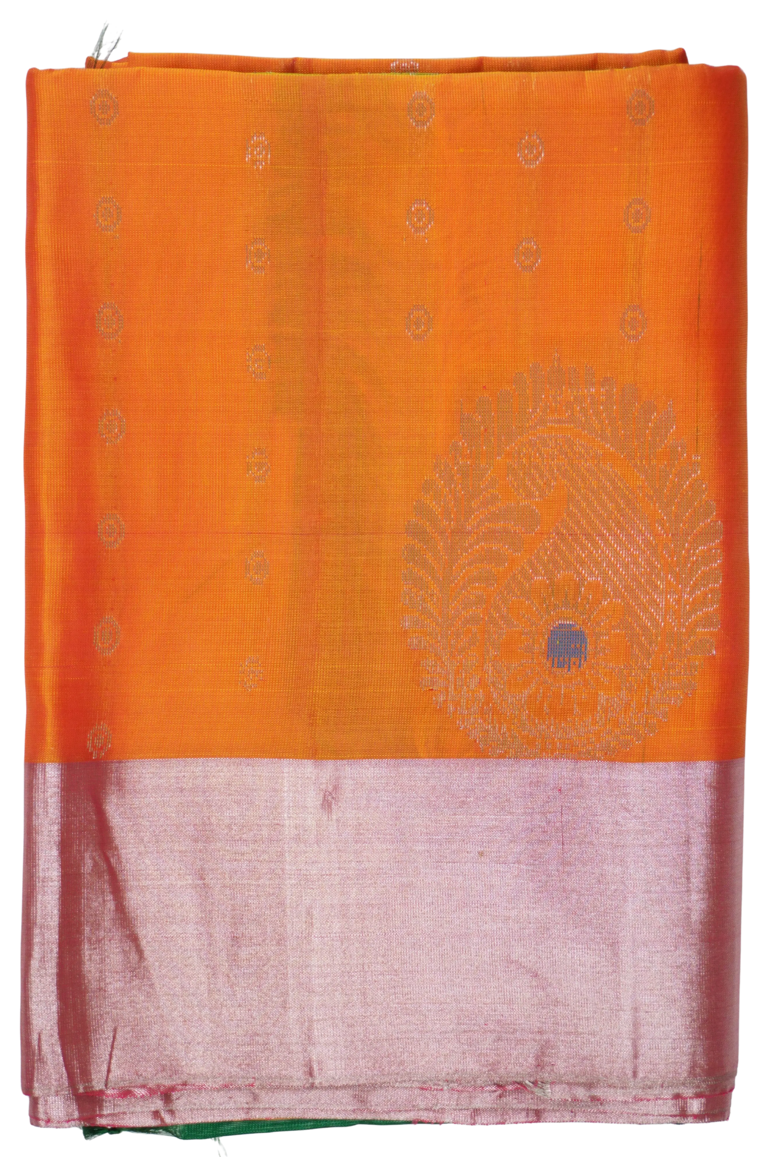 Sarika - Orange and Green