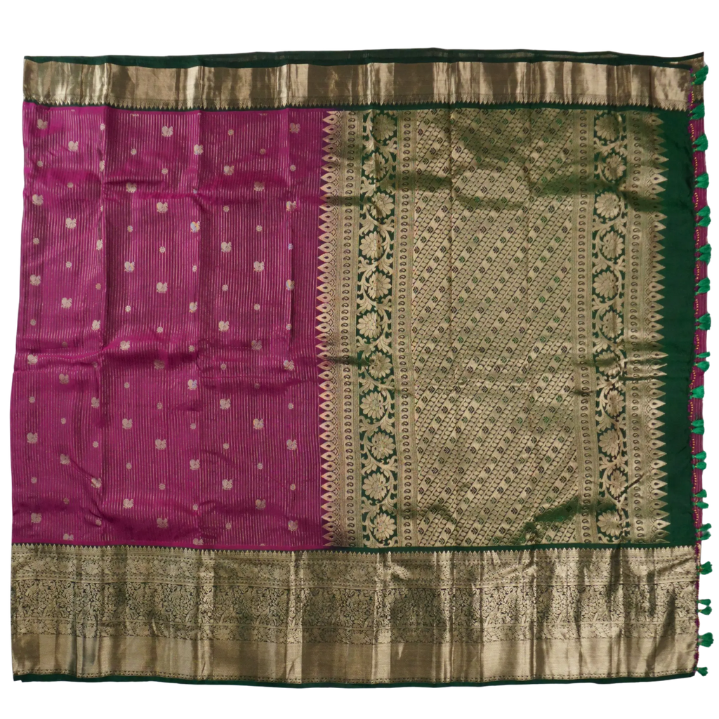 Kokilika - Purple and Green