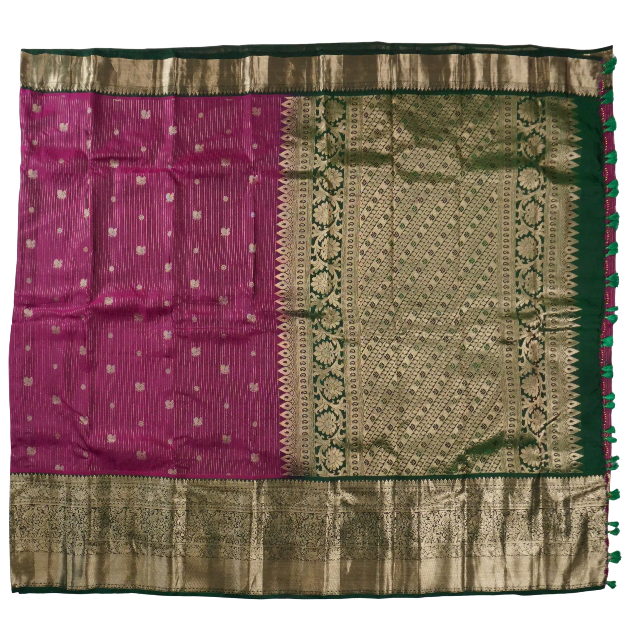 Kokilika - Purple and Green