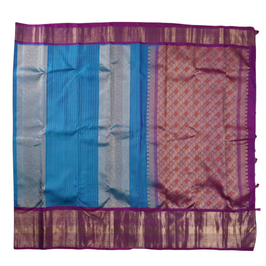 Neelam - Blue and Magenta