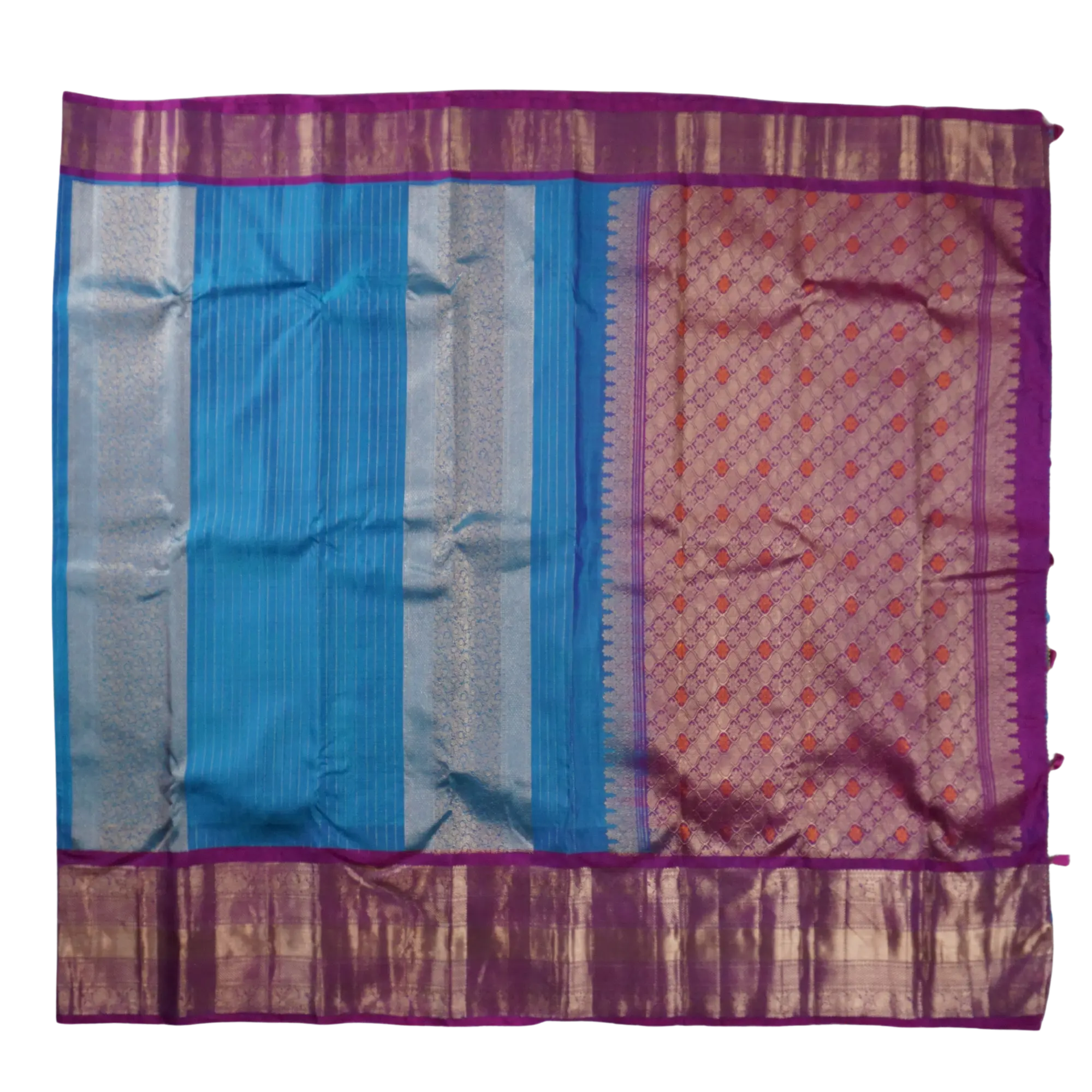 Neelam - Blue and Magenta