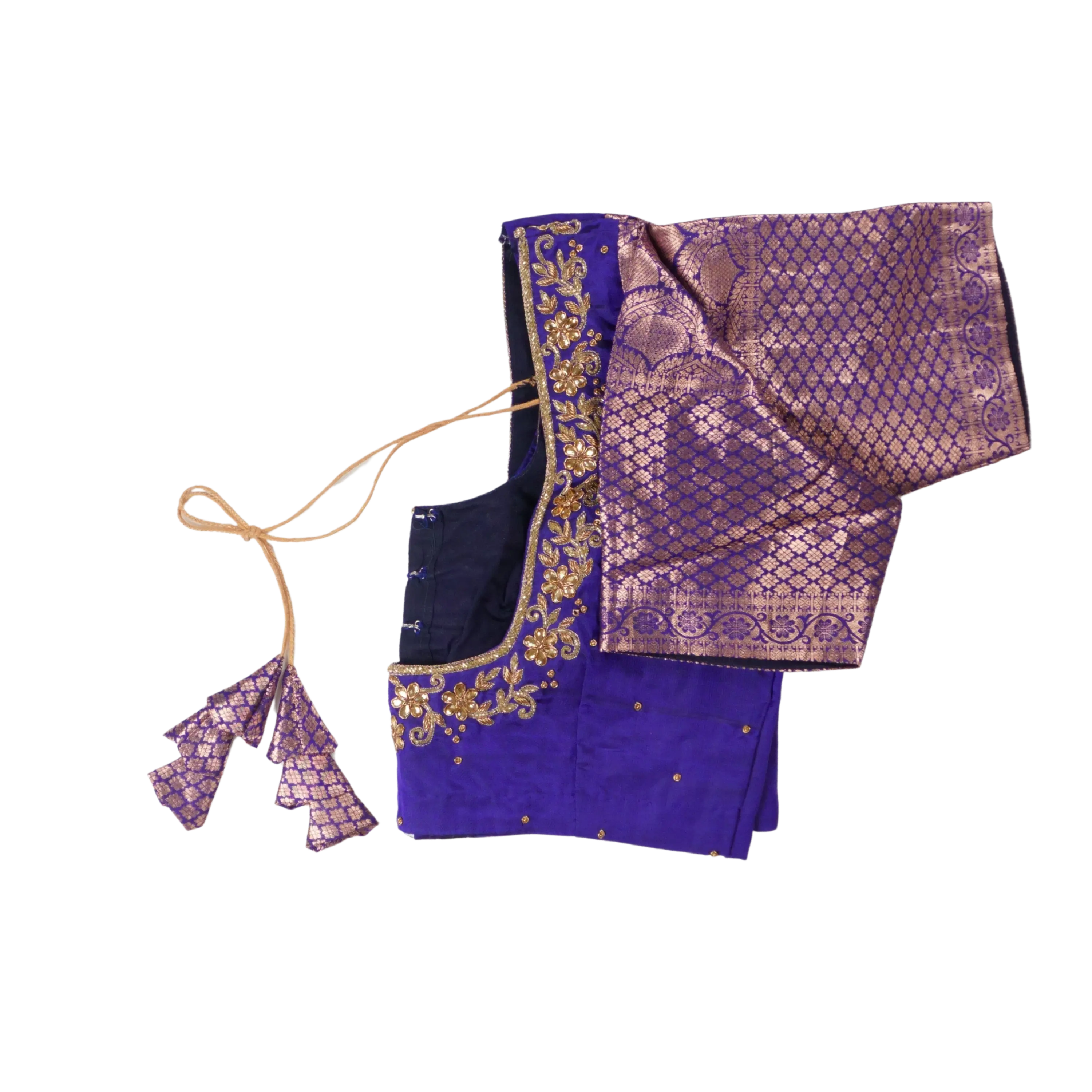 Sarpaangana - Navy and Olive