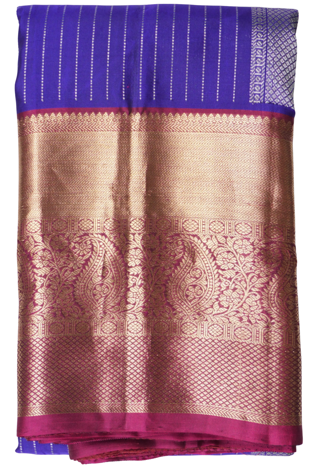 Neelam - Deep Blue and Magenta