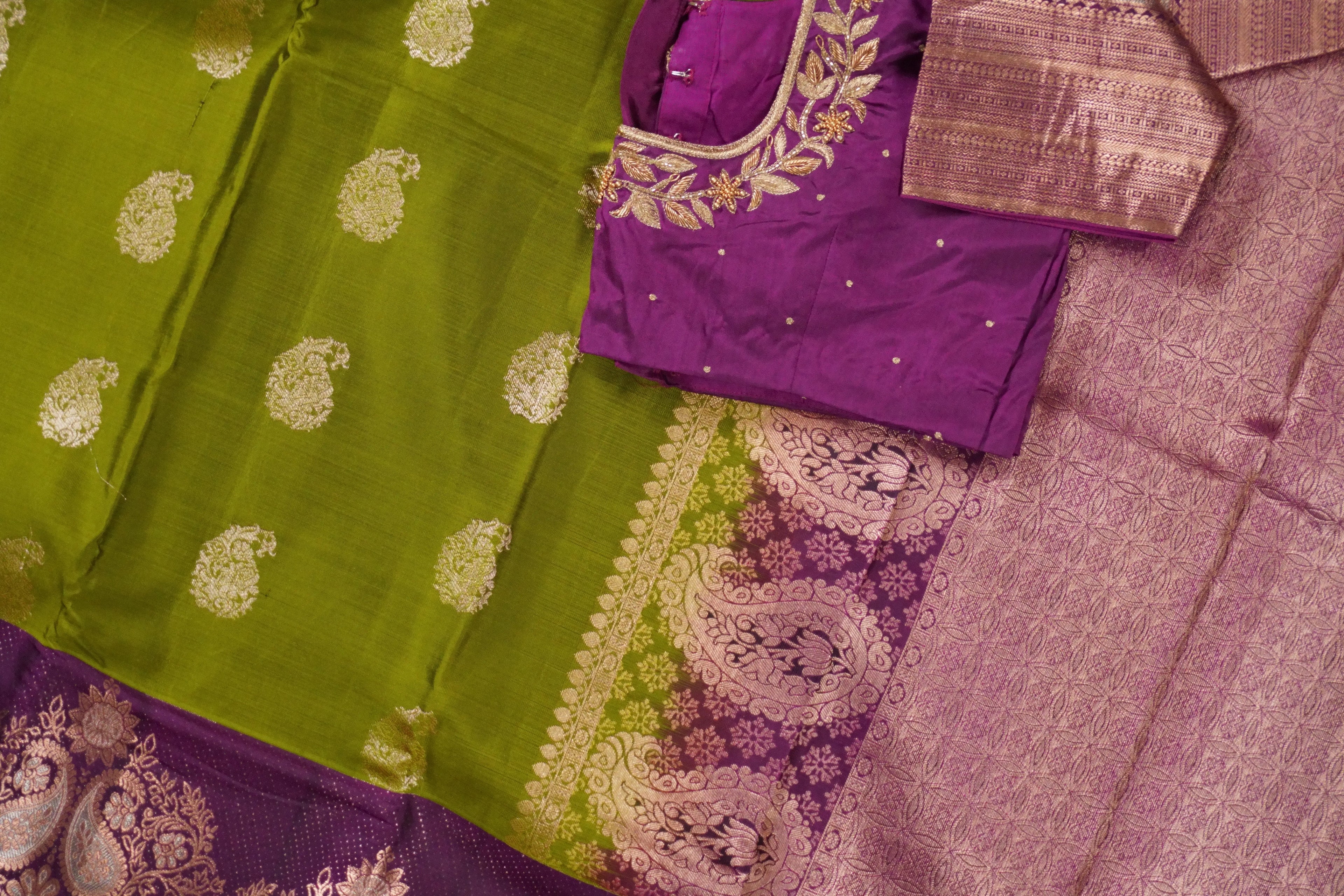 Vruksha - Green and Purple