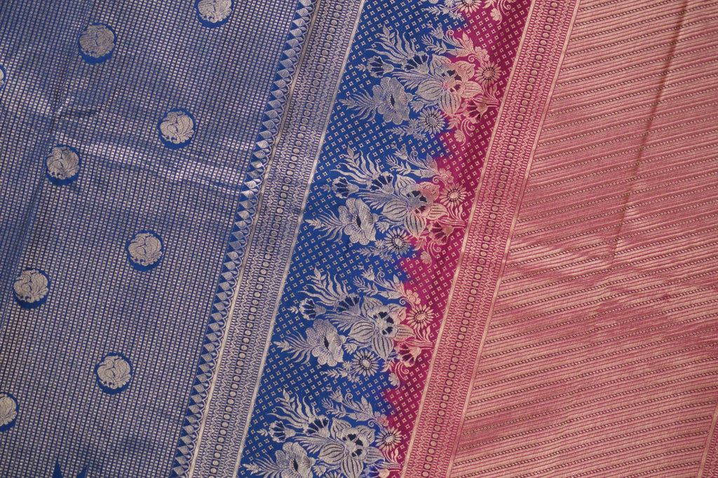 Kavitha - Navy and Magenta