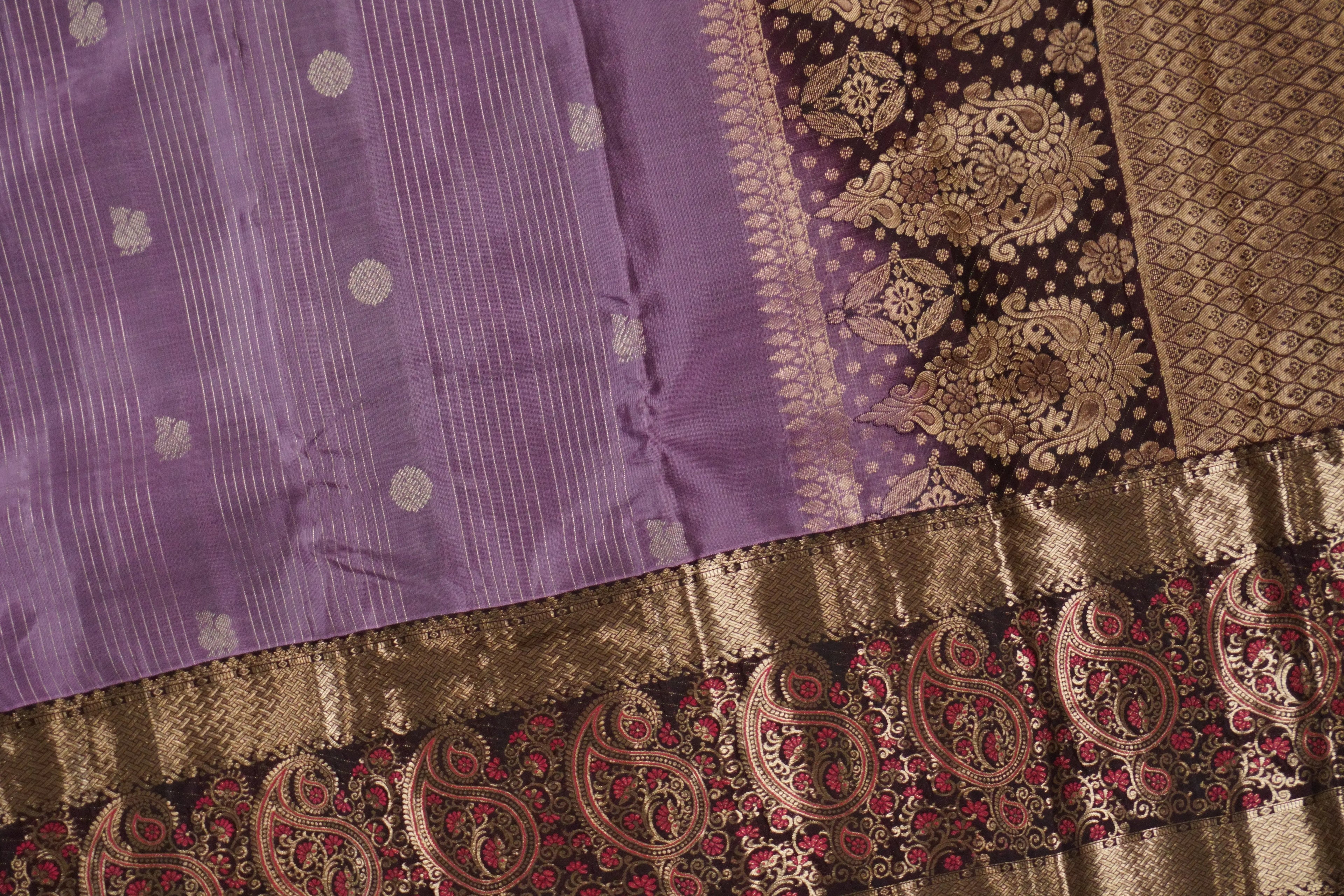 Amara - Soft Purple and Brown