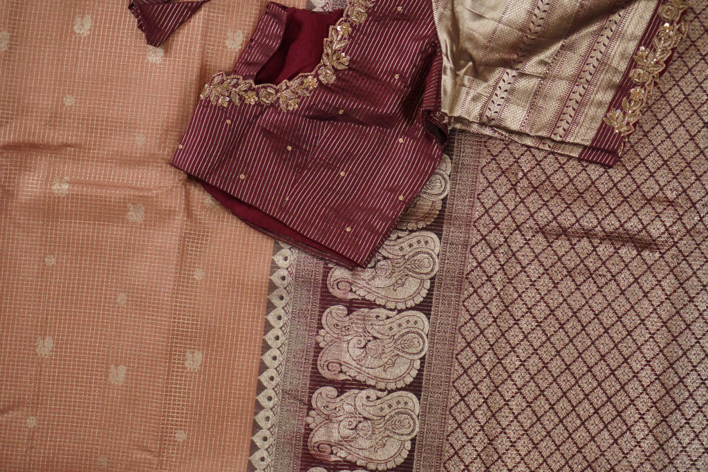 Sutra - Peach and Brown