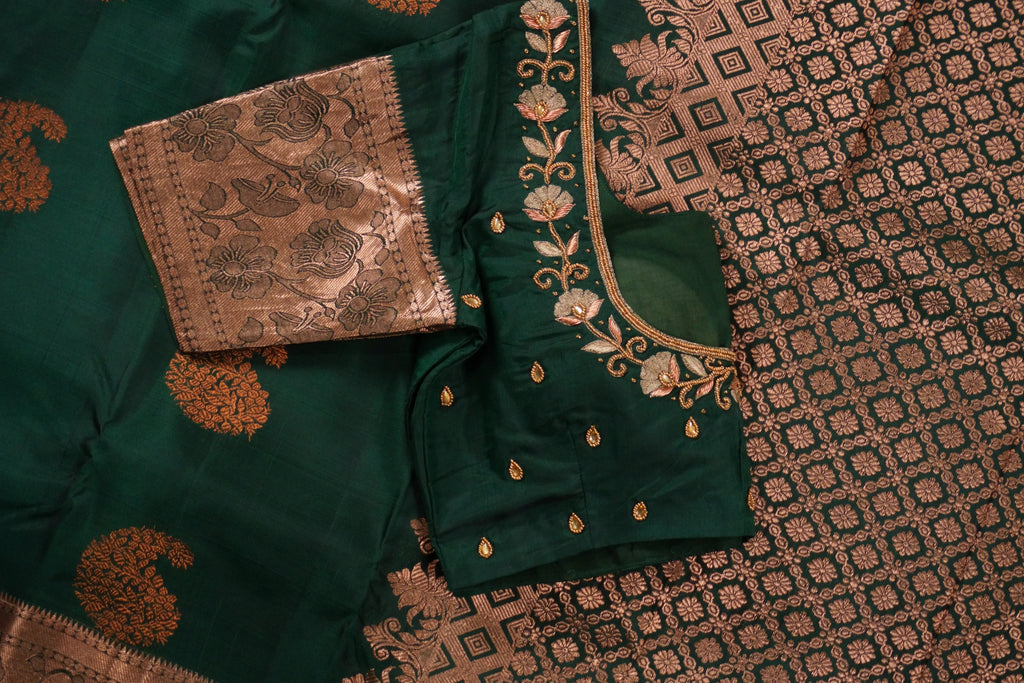 Vasudhara - Green and Copper