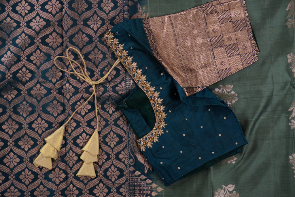 Neelatara - Ocean Blue and Copper