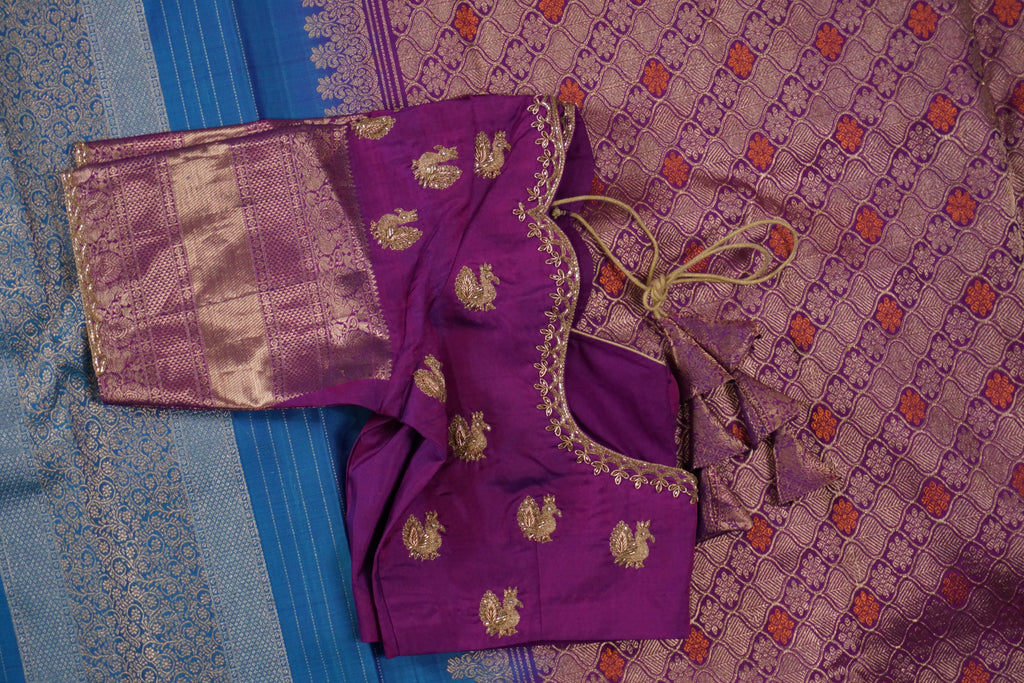 Neelam - Blue and Magenta